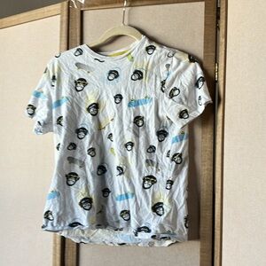 FINAL MARKDOWN Children’s Spotted Zebra White and Yellow Top xxl